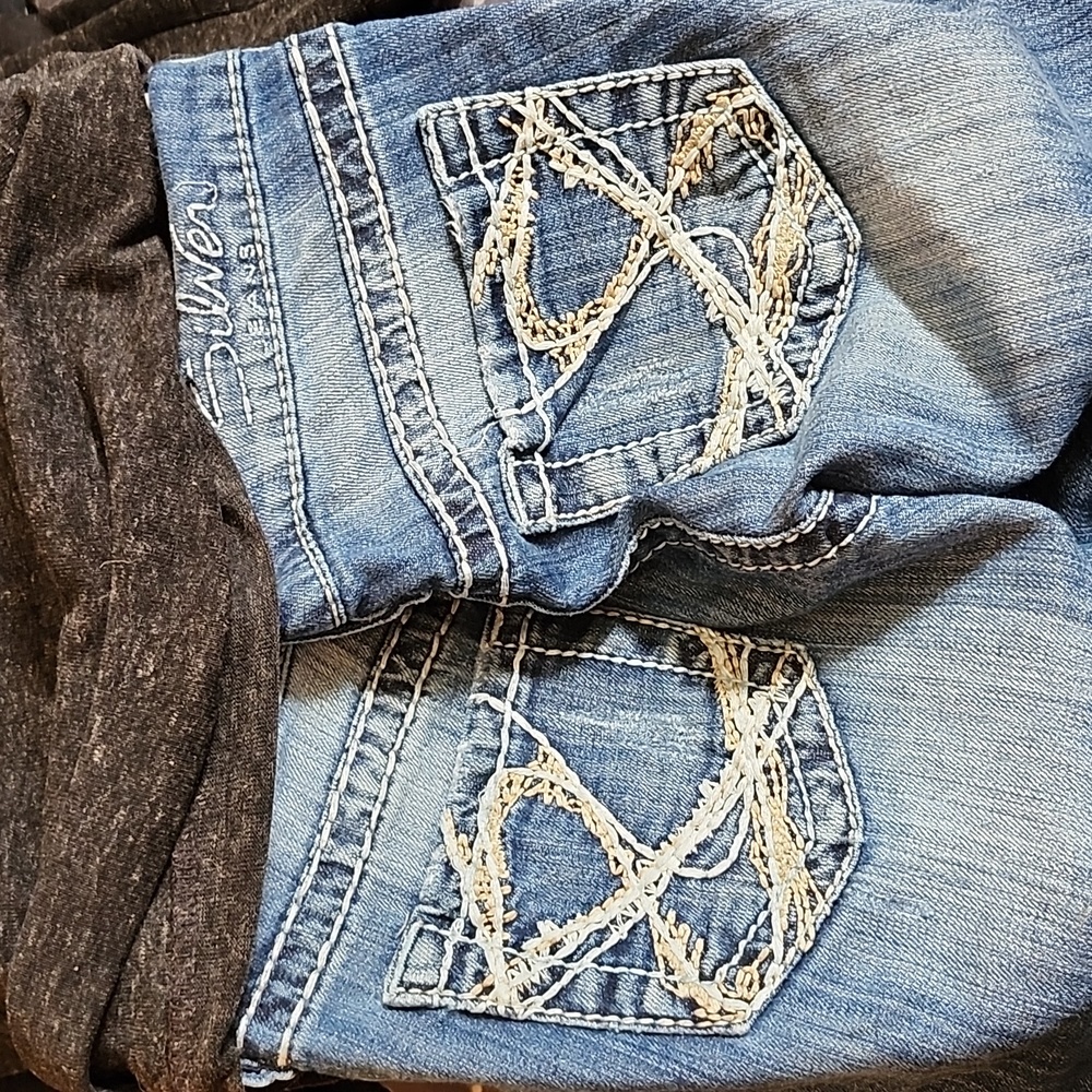 Silver jeans size 26/33 Aiko